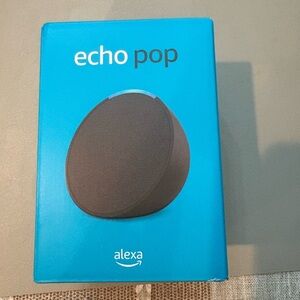 Amazon Echo Pop - Charcoal Black Smart Speaker